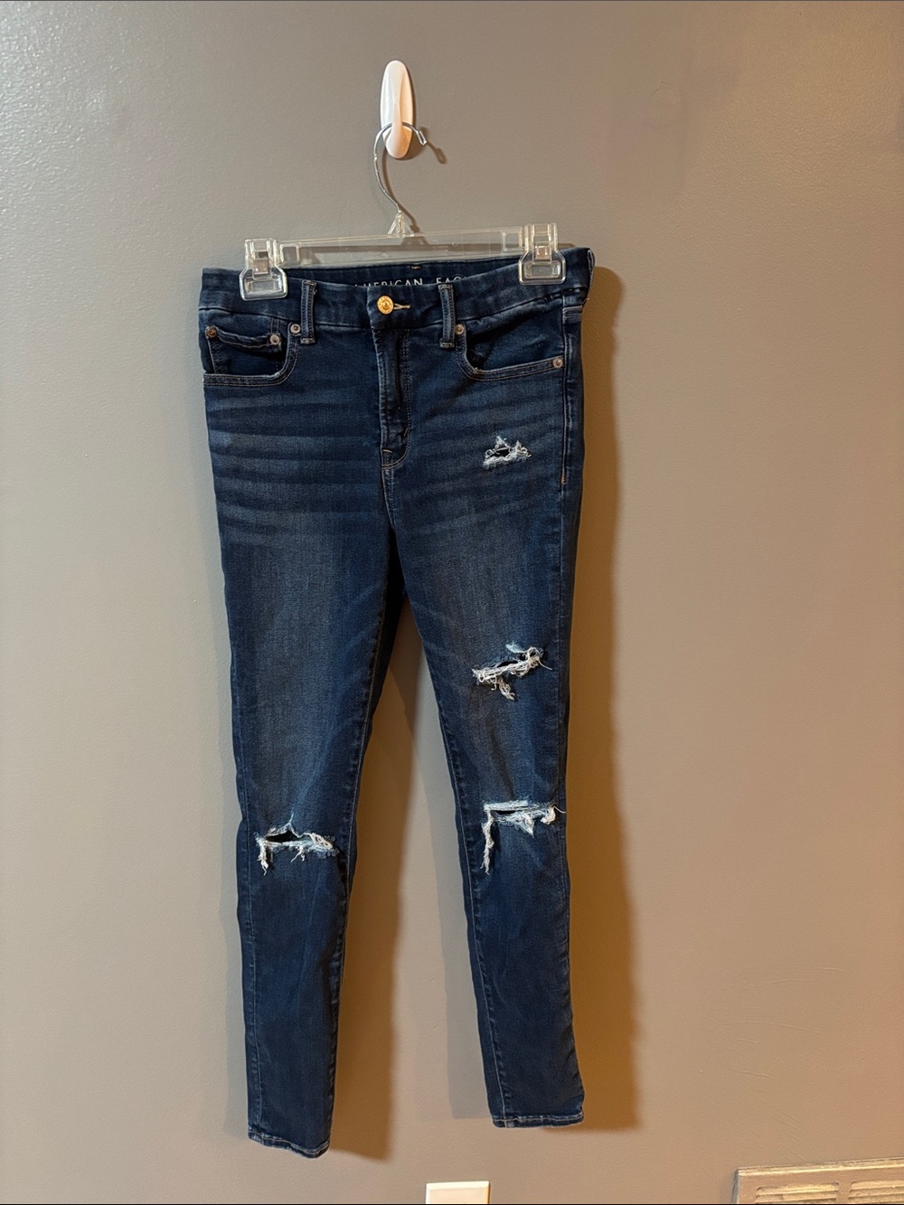 American eagle side 6 hi rise jegging